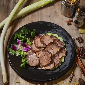 Braised lamb