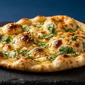 Baked naan