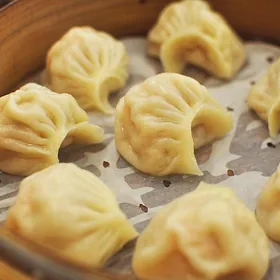 Spanish mackerel dumplings